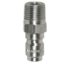 HANSEN PLUG 1/4" MPT STAINLESS STEEL