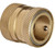 GARDEN HOSE QUICK COUPLE SOCKET, BRASS