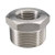 304SS HEX BUSHING 1" MPT X 1/2 FPT 150#