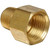 BRASS ADAPTER 1/2 FPT X 3/8 MPT