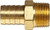 BRASS HOSE BARB 5/8 HOSE X 3/8 MPT