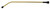Extension Wand - Poly Brass With Viton® 16" Curved