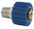 Mosmatic 50.151 Blue 22mm Blue Screw Coupler  x1/4 MPT