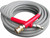 6000 PSI - 3/8" R2 - 50' Grey Quality Pressure Hose w/ SS Quick Connects