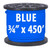 Lafferty 899034 - Hose, Reel, Blue, 3/4" x 450'