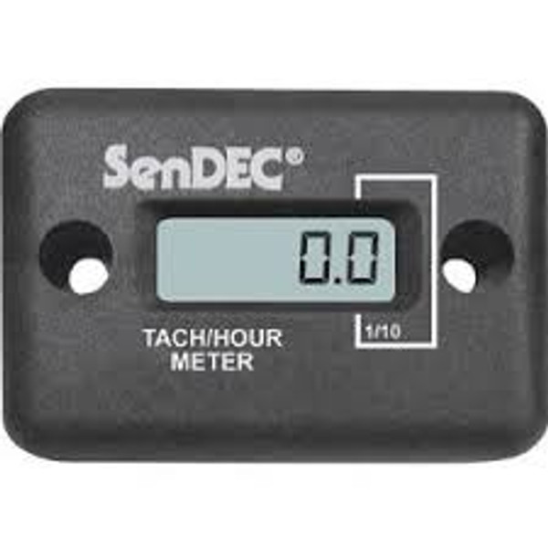 SENDEC HOUR/TACH MAINTENANCE METER