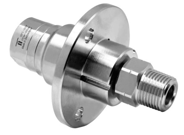 Mosmatic DYFI Stainless Steel Swivel (Rotary Union) Inlet 1/4" NPTF x 1/4" NPTM Out