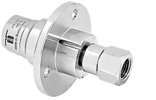 Mosmatic DYFI Stainless Steel Swivel (Rotary Union) Inlet 3/8" NPTF x 1/4" NPTF Out