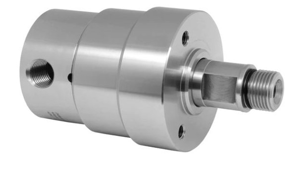 Mosmatic DYT 90 degree Swivel (Rotary Union) Inlet 3/4" NPTF x G3/8" M Out (3/8" Nominal Width)