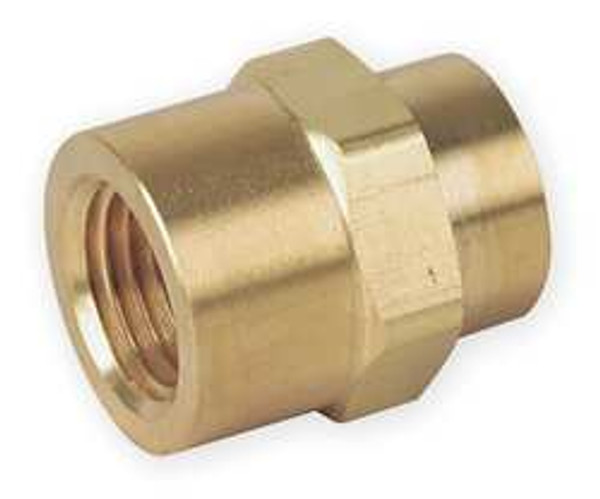 STEEL HEX COUPLER 3/8FPTx1/4FPT 5000PSI