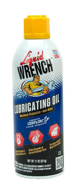 Liquid Wrench Lubricating Oil, 11oz can (Case of 12)