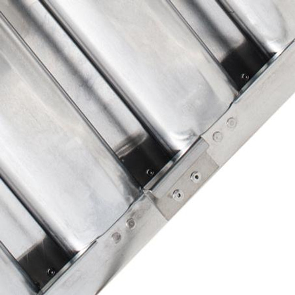 Kleen-Gard 12x20x2 Stainless Steel Baffle w/ J-Hooks