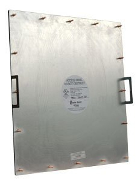 Access Panel, Flat, UL Fire Rated, Hole Size 20" x 20" (584mm x 584mm) Galvanized (Door Size 23" x 23")