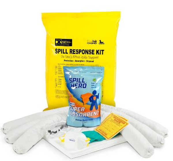 XSORB Spill Hero Xpress Oil Absorbent Spill Kit (Case of 3)