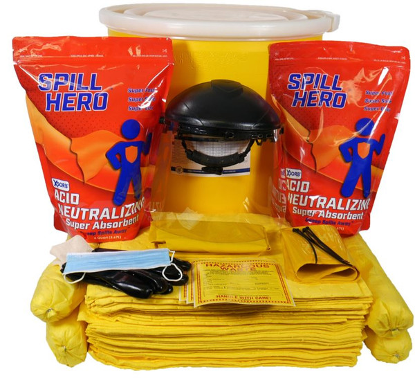 Spill Hero Acid Neutralizer Spill Kit in 20 Gallon Drum