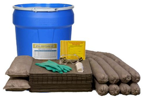 FiberLink Universal Spill Kit in 30 Gallon Poly Drum