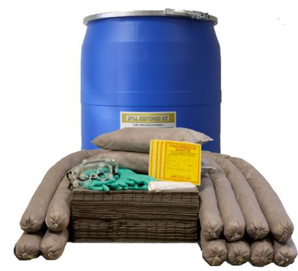 FiberLink Universal Spill Kit in 55 Gallon Poly Drum