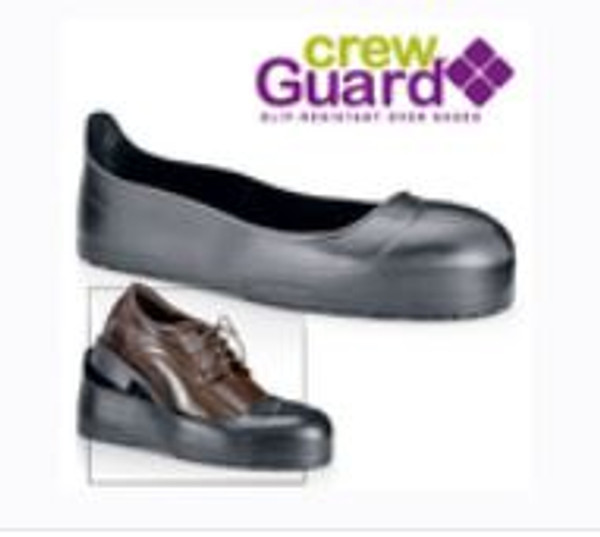 CrewGuard® Slip-Resistant Overshoes – Steel Toe, Black (Style# 53)