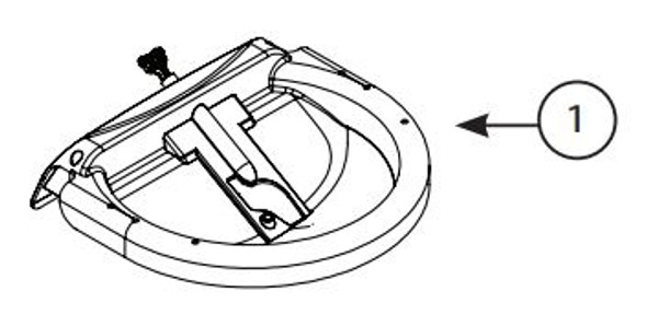 Replacement Hopper Base Assembly (Pro "N")