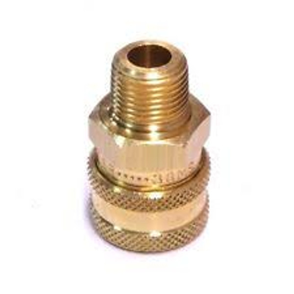 FOSTER QC SOCKET 1/4" MPT BRASS