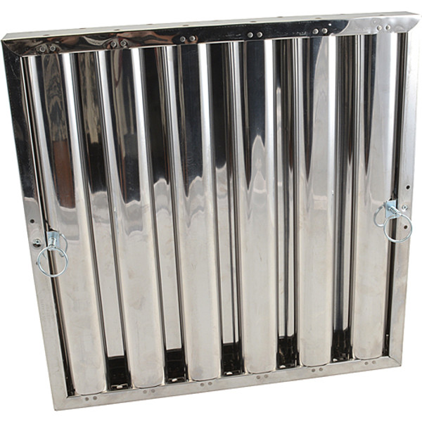 Kleen-Gard 12x16x2 Stainless Steel Baffle w/ Locking Handles