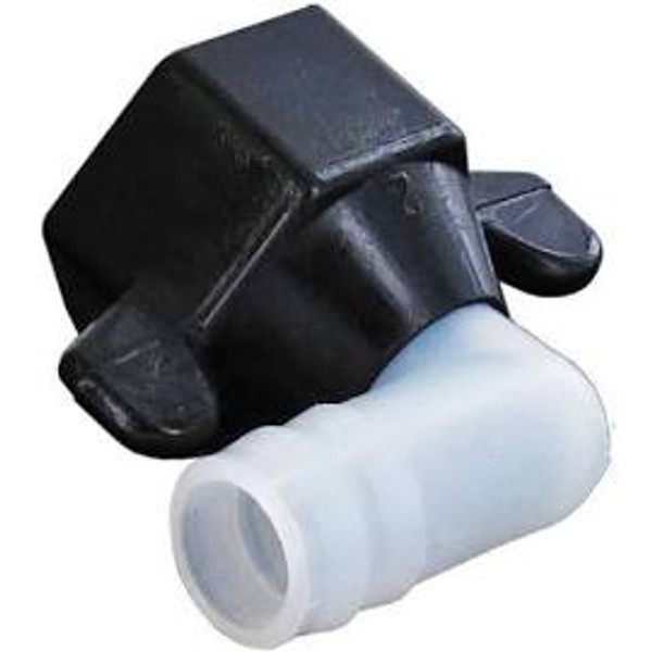 Shurflow - ELBOW POLY SWIVEL BARB W/ WINGNUT; 1/2" FEMALE X 1/2" BARB (234-3926)