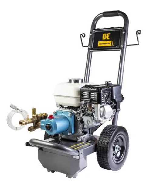 BE - Pressure Washer, Gas GX200, 3000PSI 2.7GPM, 200CC Honda CAT 4DNX 124 Frame