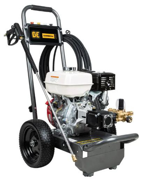 BE Pressure Washer - Gas, GX270, 3800PSI, 3.5GPM, 270CC Honda AR RSV 125 Frame