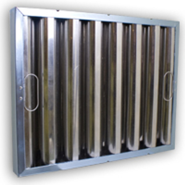 Kleen-Gard 21x25x2 Stainless Steel Baffle Filter