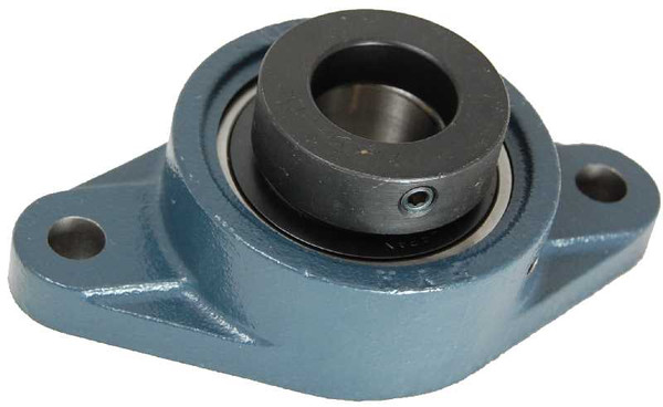 BEARING 5/8" FYH 2 HOLE FLNG W/ - Premium 2 Bolt Flange, Locking Collar, Extended Race