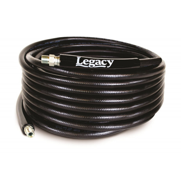 Legacy 1-Wire Hose, 50 ft. x 3/8'', 4000 PSI - SWxSW  (Black)
