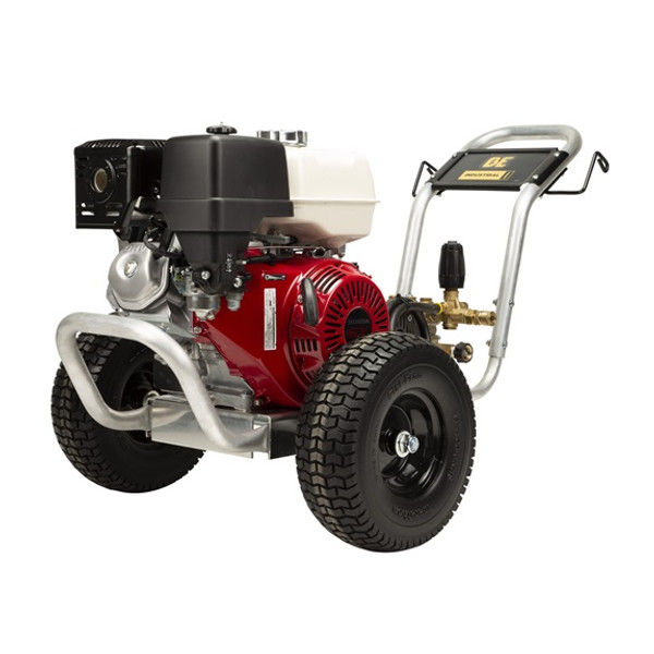 BE 3,000 PSI - 5.0 GPM GAS PRESSURE WASHER WITH HONDA GX390 ENGINE AND COMET TRIPLEX PUMP
