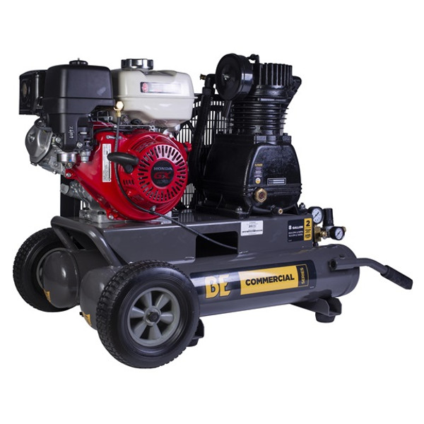 BE -  Portable Gas Air Compressor, 17.7 CFM @ 175 PSI, Honda GX270 Engine