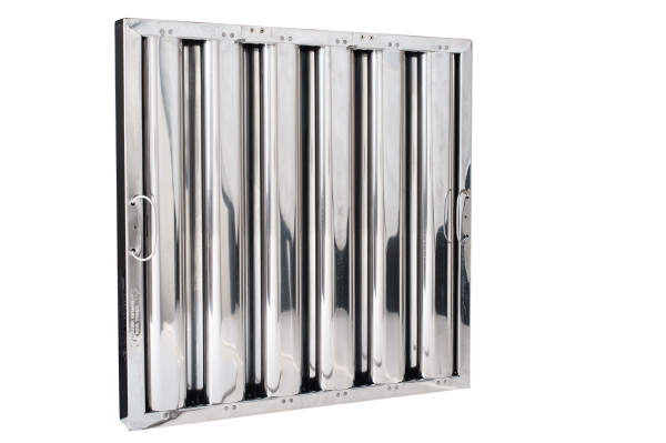 Kleen-Gard 15-5/8" x 19-3/8" x 2" Stainless Steel Baffle Filter