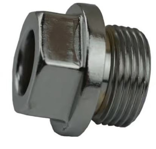 CAT Pumps 43851 Chrome Plated Brass Valve Plug For 530 And 550 Pumps