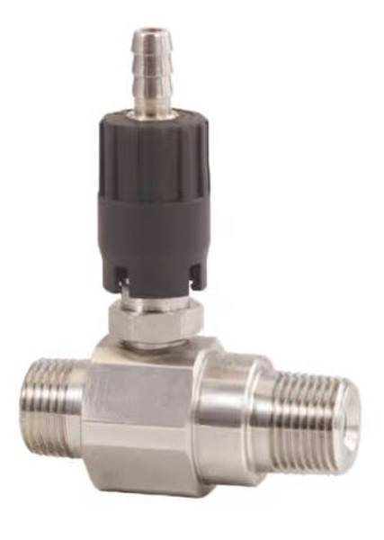 GP 100863 - Adjustable SS Chemical Injector - 8 GPM, 5500 PSI, 3/8 In.