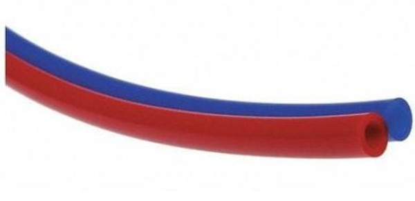 FOAMiT - 100' Section of 1/4" Red/Blue Polyurethane Twin Tube