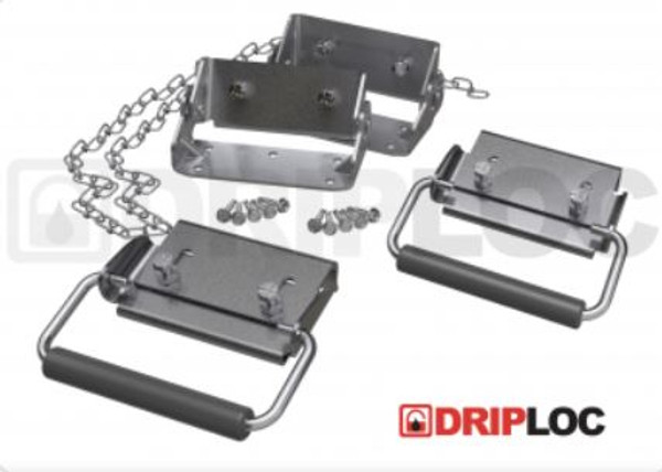 DRIPLOC EXHAUST FAN HINGE AND HANDLE COMBO PACKS (8 SETS OF EACH) ** FREE SHIPPING **