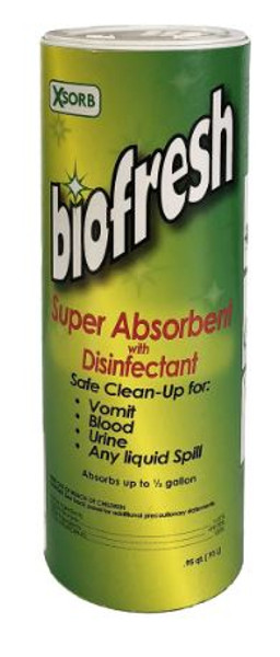 XSORB BIOFRESH SUPER ABSORBENT WITH DISINFECTANT .95 qt shaker Canister(Case of 9)