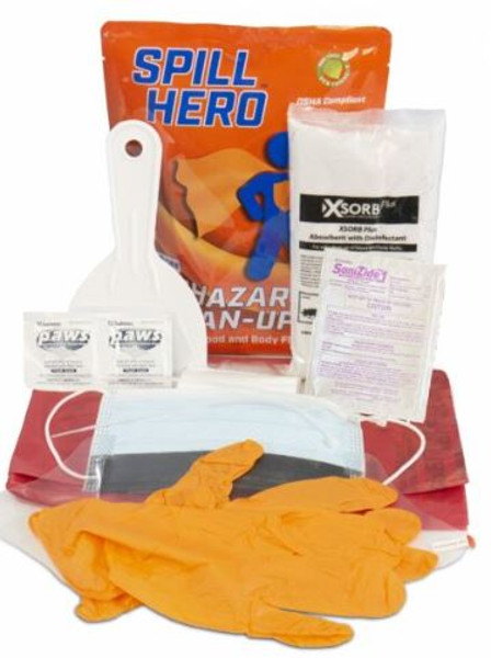 Spill Hero Biohazard Response Clean Up Kit, Each