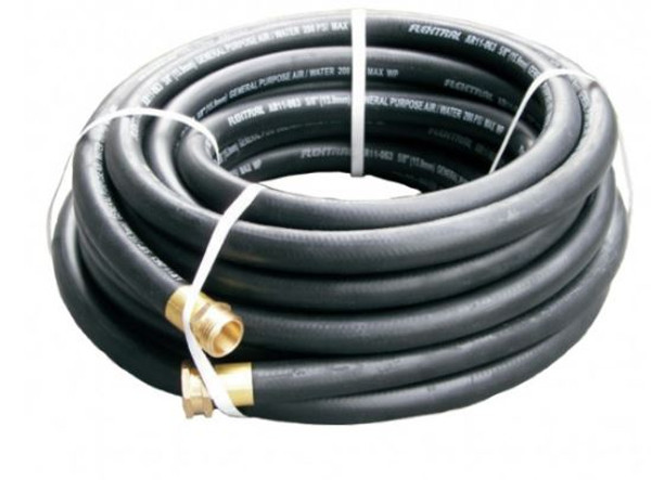 Pressure Pro AR11-063HGT100, Flextral Black Commercial Garden Hose 5/8" x 100'