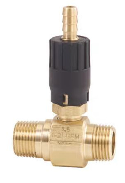GP 100823 - Adjustable Brass Downstream Chemical Injector, 1-2 GPM, Std, 10%