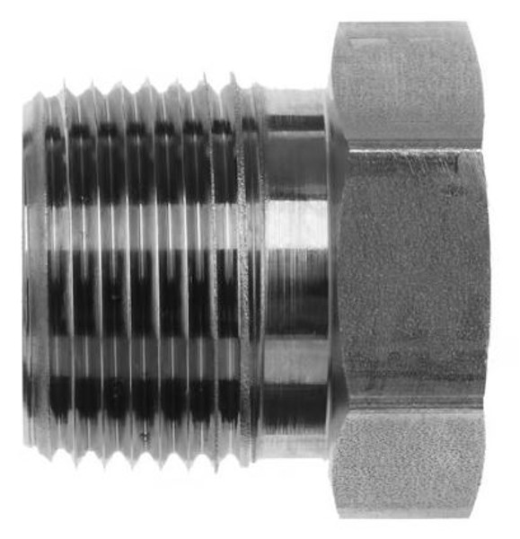 Steel Hex/Reducer BUSHING 3/8MPT x 1/4FPT