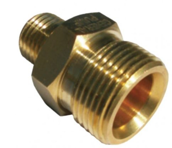 N10021 -Twist Coupler Male Plug (1/4" MPT x M22)