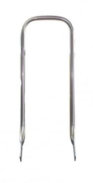 1219D - LONG HANDLE POLISHED STAINLESS STEEL, No Holes