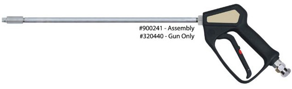 Lafferty 900241 - Gun, SS Trigger w/ SS Swivel, 18" SS Wand & 2515 Nozzle