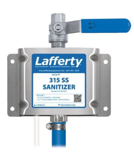 Lafferty 973650SS, 315 Stainless Steel Sanitizer Venturi Injection System