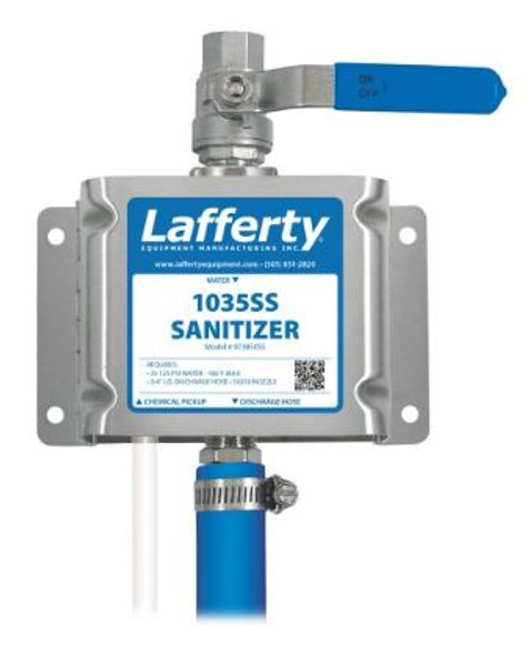 Lafferty 973850SS, 1035 Stainless Steel Sanitizer Venturi Injection System