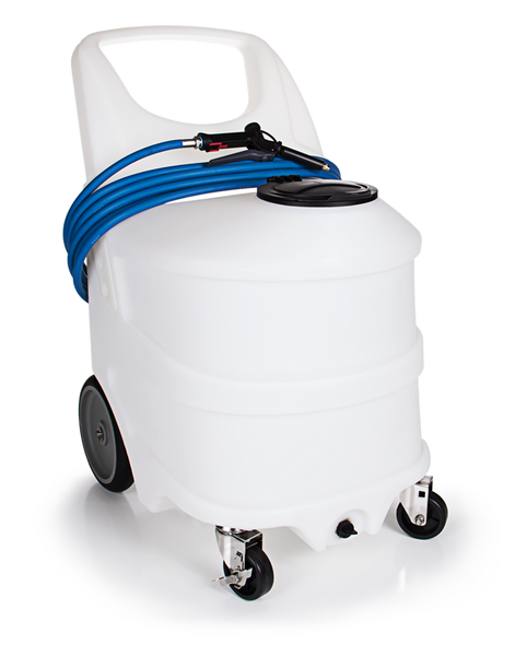 FOAMiT - 30 GAL PORTABLE SPRAY UNIT-NATURAL-VITON-RED LID