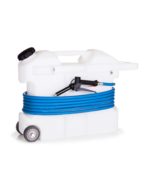 FOAMiT - 5 GAL PORTABLE SPRAY UNIT-NATURAL-VITON w/ 50ft. of Blue Discharge Hose